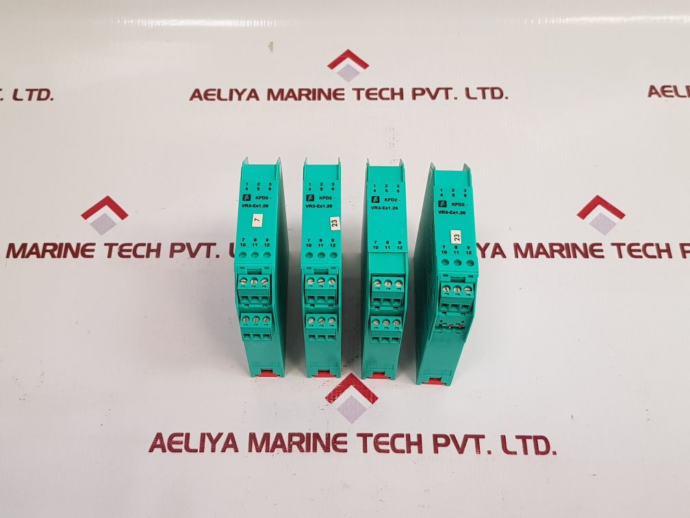 Pepperl+Fuchs K-series Kfd2-vr3-ex1.26 Transformer Isolated Repeater 71979 used