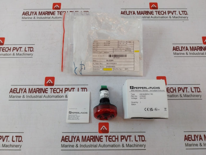 Pepperl+Fuchs Vaz-buzzer/Lt-rd Buzzer Indicator 24V Dc Ip65 50C 01155201