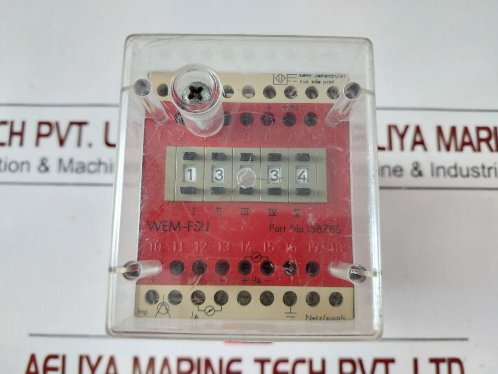 Pepperl+Fuchs Wem-fsu Frequency Converter 15878S (Not Working)
