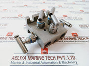 Pgi M-652Sct 316 Stainless Steel Pneumatic Manifold Valve 10000 Psi At 200 F
