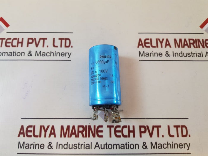Set Of 2X Philips 2222 051 59682 Capacitor 1= 6800µF