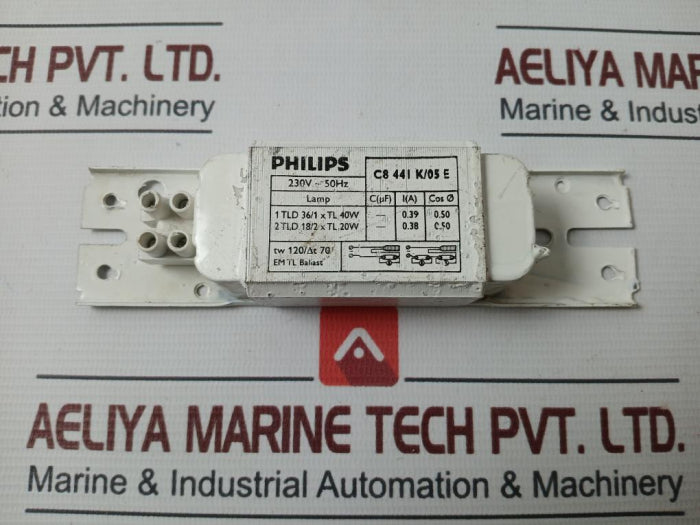 Philips C8 441 K/05 E Electromagnetic Tl Ballast 230V 50Hz