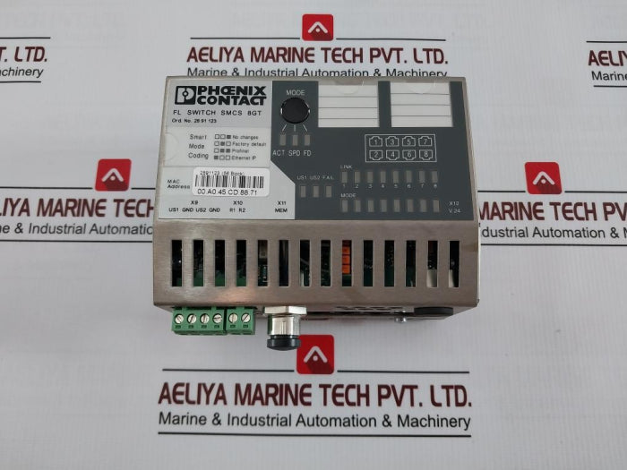 Phoenix Contact 2891123 Fl Smcs 8Gt Industrial Ethernet Switch