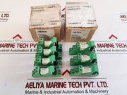 Lot Of 6X Phoenix Contact 28 33 521 Contact Block