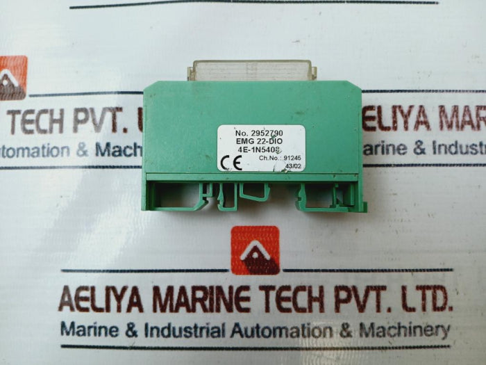 Phoenix Contact Emg 22-dio 4E-1N5408 Diode Block 