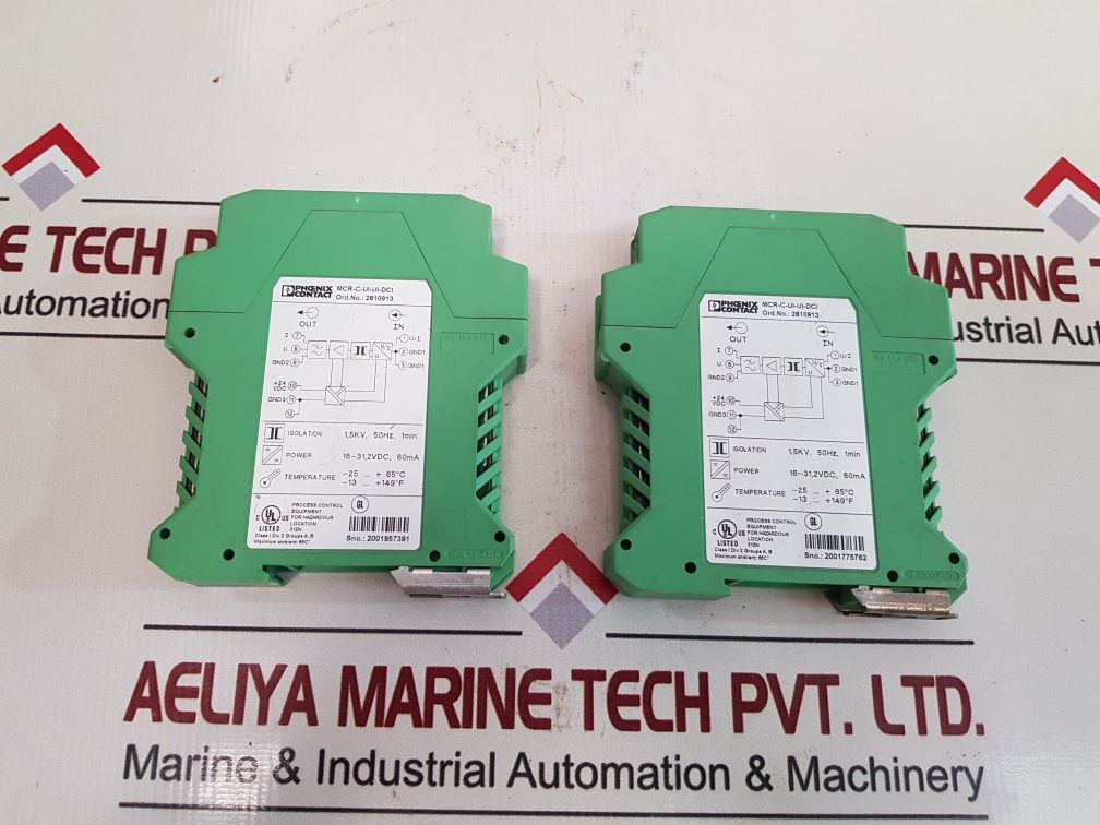 Phoenix Contact Mcr-c-ui-ui-dci Signal Conditioner