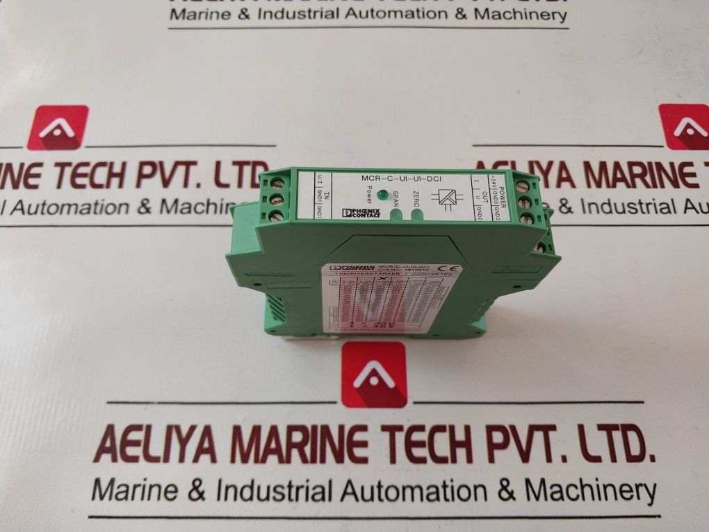 Phoenix Contact Mcr-c-ui-ui-dci 3-way Isolation Amplifier