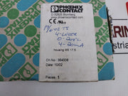Phoenix Contact Mcr-pt100/I/Dc Temperature Transducer 4-20Ma