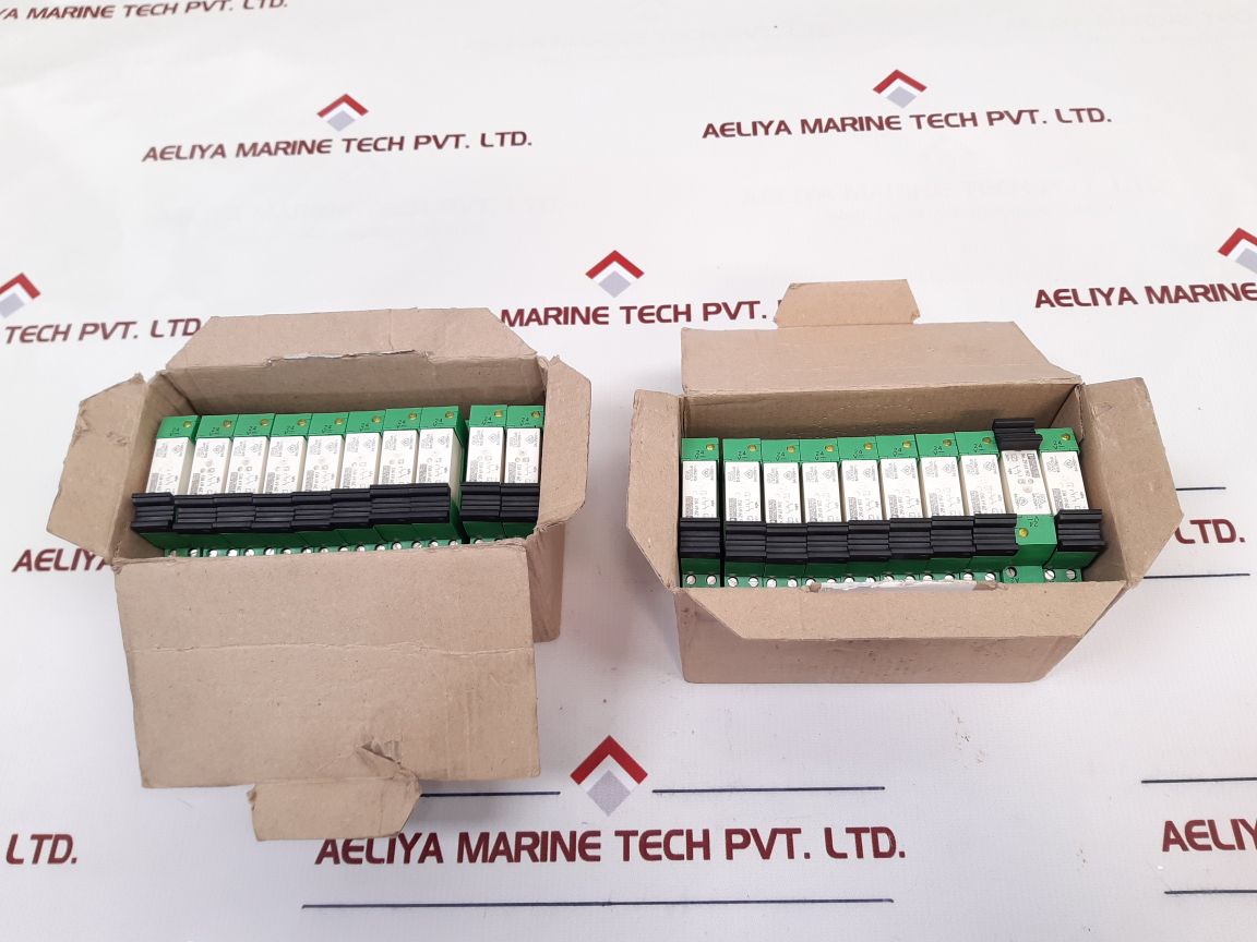 Phoenix Contact Plc-bsc-24Dc/21-21 Relay Terminal Block New One