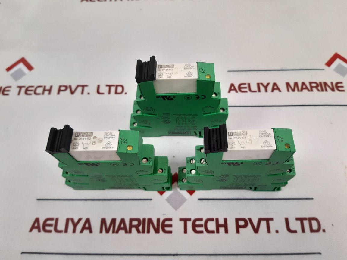 Phoenix Contact Plc-bsc-24Dc/21-21 Relay Terminal Block New One