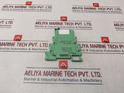 Lot of 3X PHOENIX CONTACT PLC-BSC-24UC/21 Relay Base 250V/6A