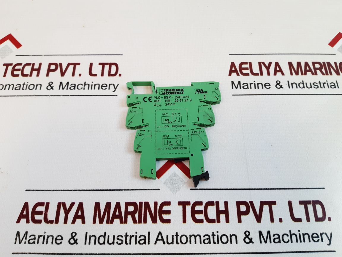 Phoenix Contact Plc-bsp-24Dc/21 Terminal Block Relay 2967219