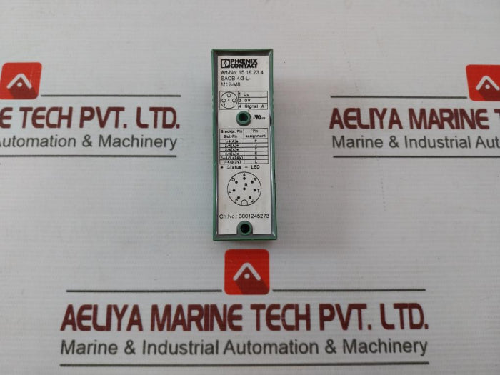 Phoenix Contact Sacb-4/3-l-m12-m8 Distributor Box 3001245273