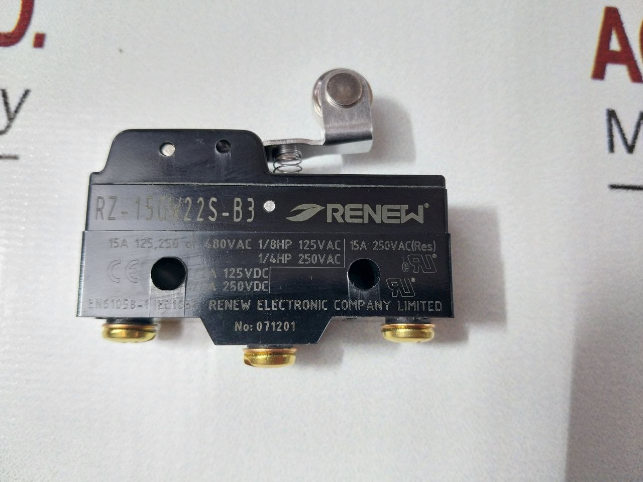Renew Rz-15Gw22S-b3 Micro Switch Set