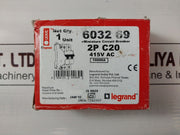 Legrand C20 6032 69 2-pole Miniature Circuit Breaker 415V Ac 10000A