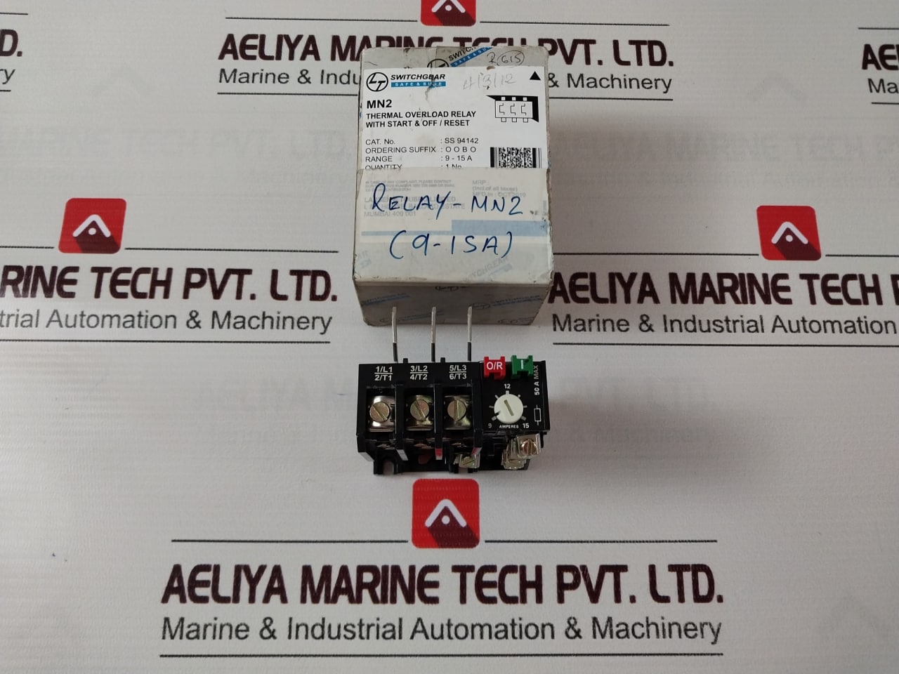 Larsen & Toubro Mn2 Thermal Overload Relay 9-15 A 500V