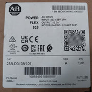 Sealed Pack Allen-bradley 25B-d013N104 Ser A Powerflex 525 Ac Drive 5.5Kw 7.5Hp