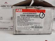 Abb Sace Pr122/P-lsig Overcurrent Release With Pr 030/B Battery Unit Holder Set