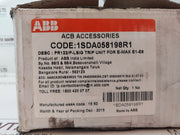 Abb Pr122/P-lsig Overcurrent Release With Pr 030/B Battery Unit Holder Set