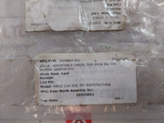 Evac Pvg-i Adjustable Check Valve Sched 40