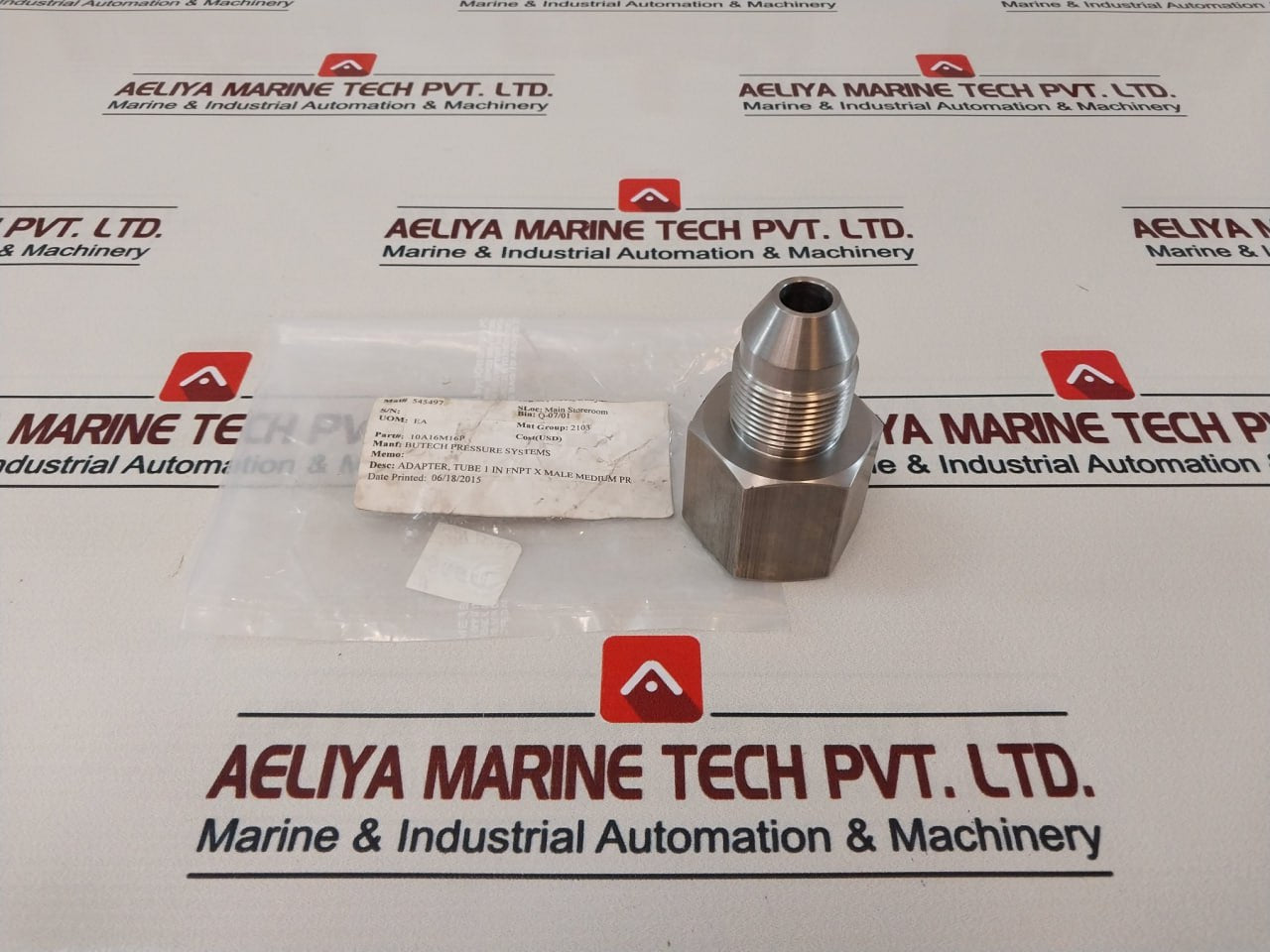 Spir Star Hnf16-mm16-1Pc Tube 1 In Fnpt X Male Medium Pr Adapter