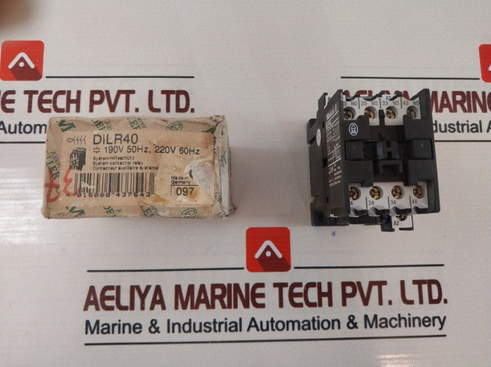Klockner Moeller Dil R 40 System Contactor Relay 50-60Hz 190-220V