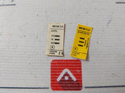 Lot Of 3X Allenwest Olrhzh Overload Relay Heater Pack 14.5/17.5 Amps