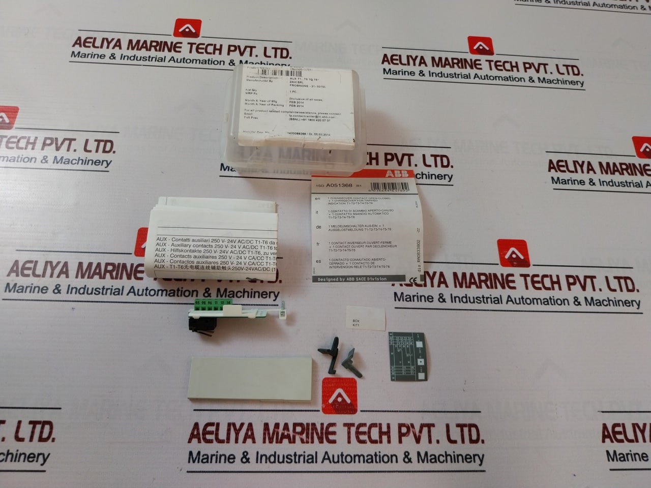 Abb Re0071 Moulded Case Circuit Breakers Kit 1Sd A051368 R1 94V-0
