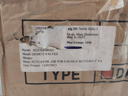 Triac Controls 2D80Da Air Pneumatic Actuator J025160-00202 (New)