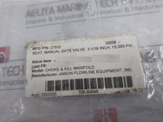 Anson 27932 Manual Gate Seat Valve I005B 7083000 708-90048 16 Oh