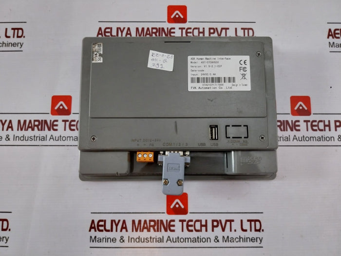 Fvk Automation Ast-070Ahs30 Hmi Touchscreen Panel 24Vdc 0.4A