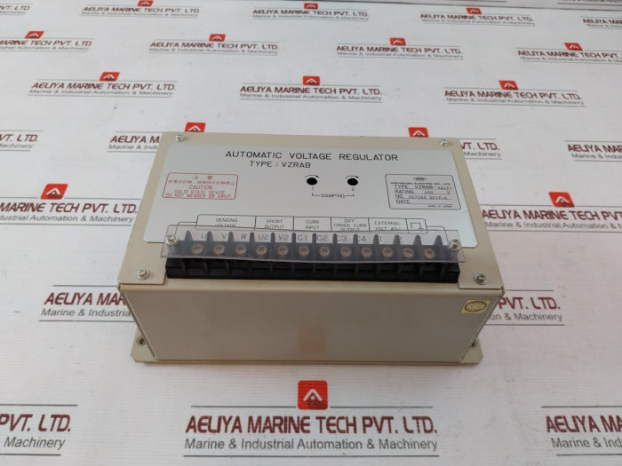 Nishishiba Electric Vzrab-4A(P) Automatic Voltage Regulator N07068 Ev1F-4 450 V