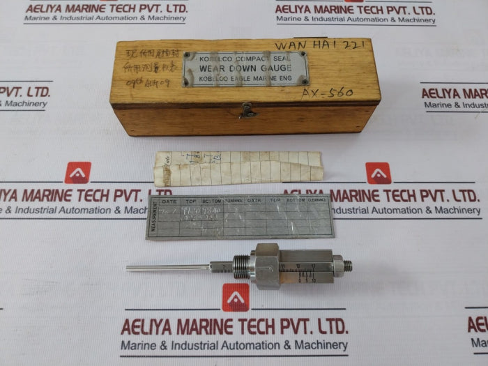 Kobelco Compact Seal Wear Down Gauge Ax-560 0-10 6-13