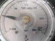 Pan-asia Sp.Gr=0.98 Analog Pneumatic Tank Level Indicator Gauge 500V