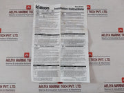 Klaxon Sla-0002 Mono 72 Electric Motor Signalling Emergency Siren 230Vac 50/60Hz