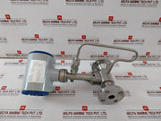 Krohne Optiswirl 4200 C Flowmeter W/ Integrated Temperature Sensor 12-32 Vdc
