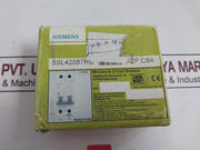 Siemens 5Sl42087Rc Miniature Circuit Breaker 2C08A Pz2 415V Iec60898-1