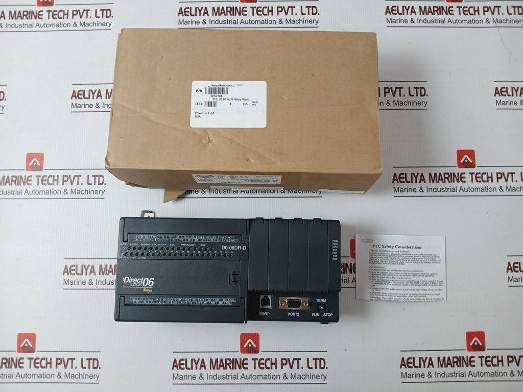 Automation Direct D0-06Dr-d Directlogic 06 Plc I/O Module 16 Relay ...