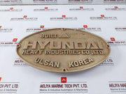 Hyundai Name Plate
