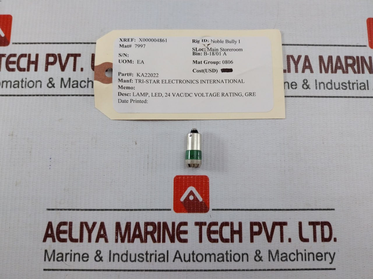 Lot Of 2X Abb Ka22022 Led Lmap 24 Vac/Dc Voltage Rating