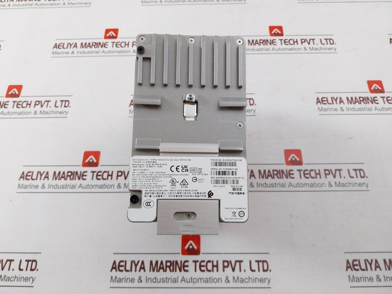 Cisco Ie-3300-8T2S-e Rugged Industrial Ethernet Switch 8 10/100 Tx 2 Sfp 8T2S
