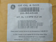 Hydril 20-504048 1.5” 3K Spm Nc Sl Valve Repair Kit 18 3/4 15M Mpl Ram Bop