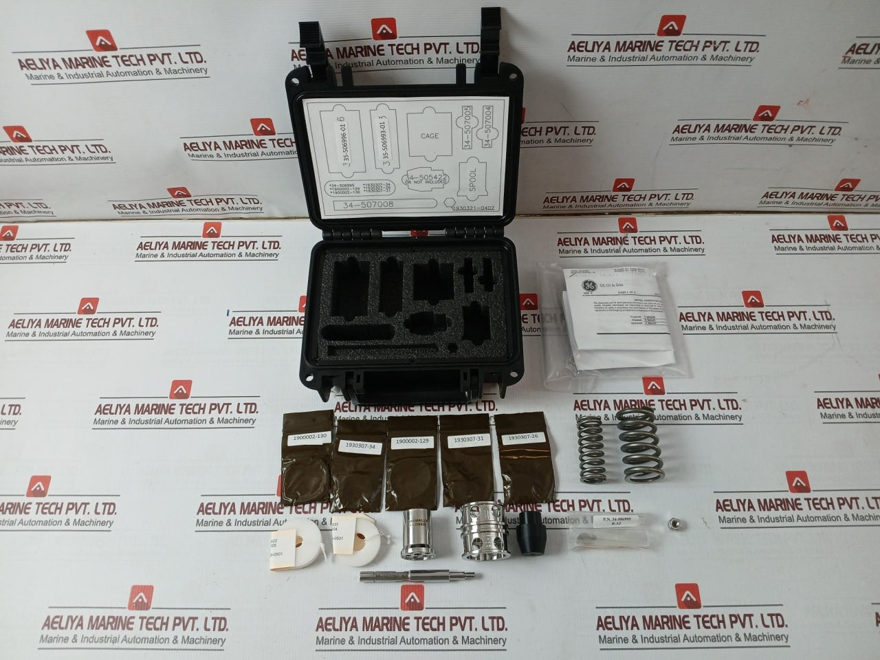 Hydril 20-507017 Gen-ii Mux Repair Kit 1/2" 3K Spm 3-way Nc Valve Rev B Ss023