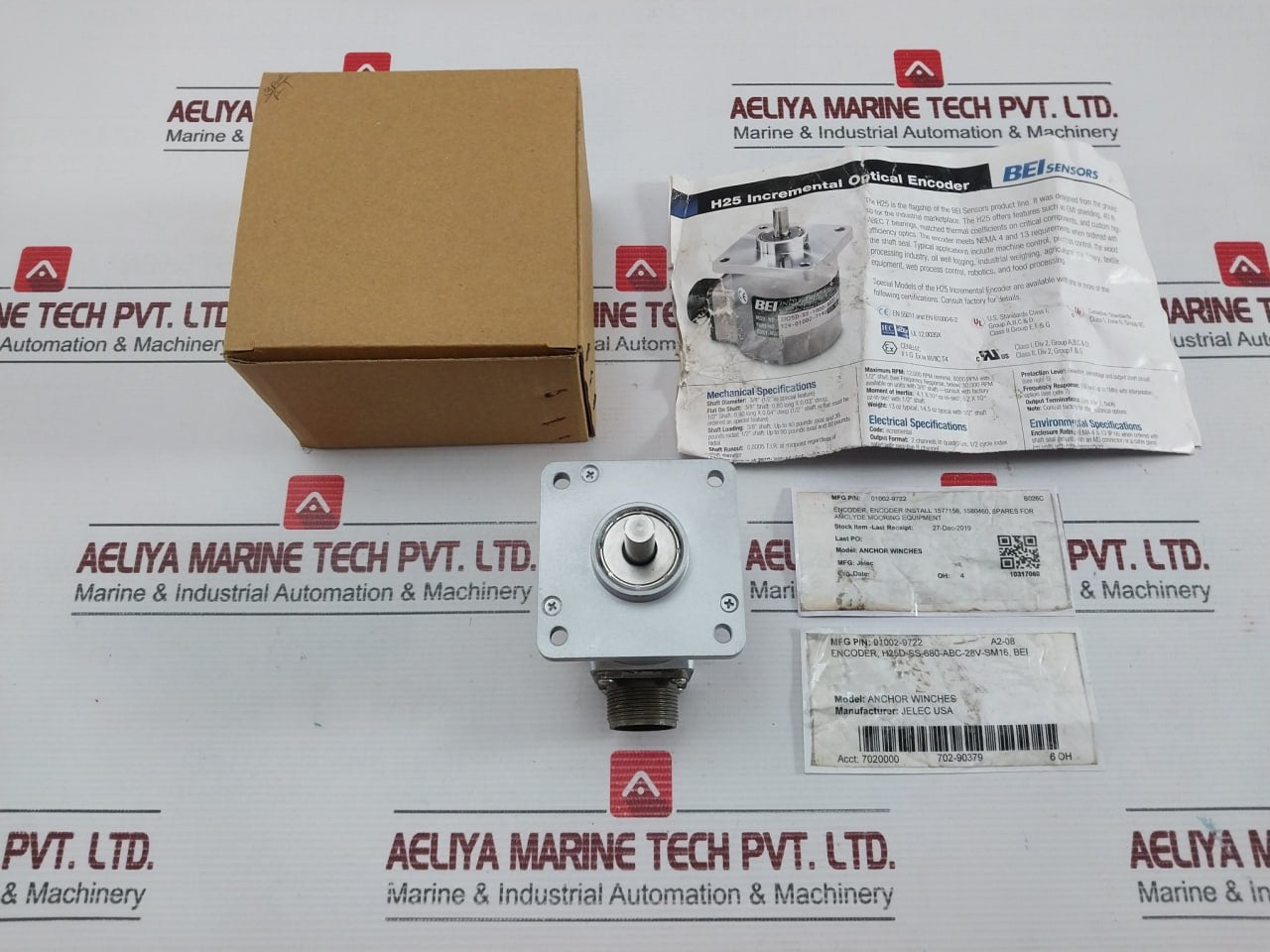 370 Gm Bei Sensors H25D-ss-680-abc-28V/V-sm16 H25 Incremental Optical Encoder