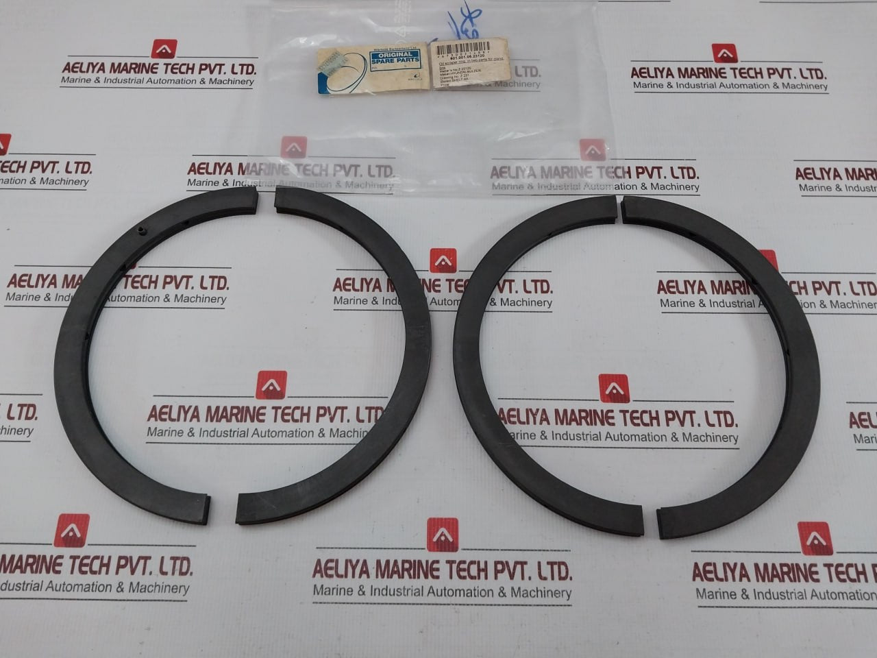 Oil Scraper Ring In Two-Parts For Gland Box Set By Hyundai-Sulzer In New