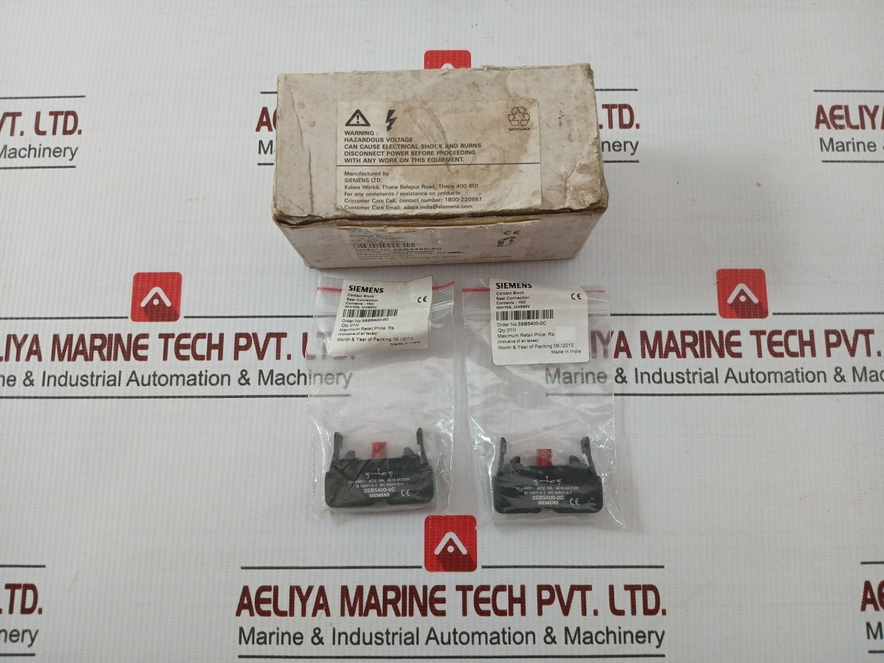 3sb5400-0c Contact Block 690v 10a Brand Siemens