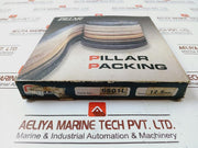 Pillar 6501L Carbonized Fiber Square Braid Packing 12.5Mm