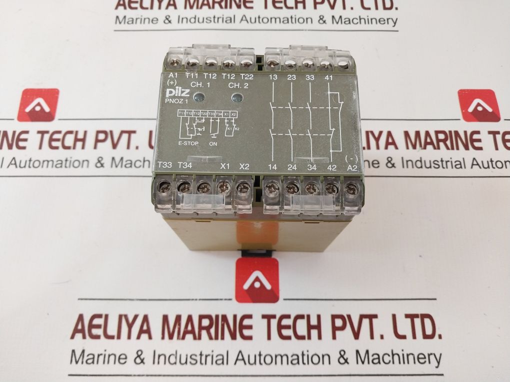 Pilz Pnoz 1 24V Dc 3S1O Safety Relay