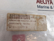 Lot Of 4X Ple Rpc 20X117 39 â„¦ Wirewound Resistor