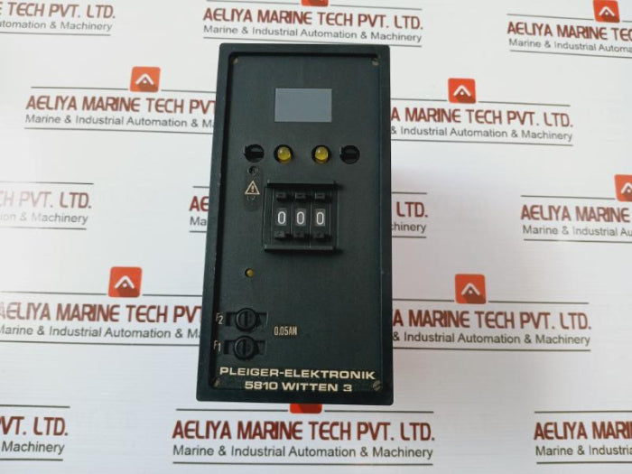 Pleiger-elektronik 5810 Witten 3 Controller 366-d, 220Vac, 50-60Hz